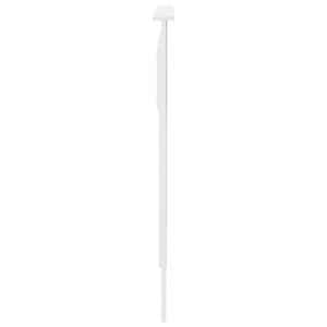 Κεφαλάρι Λευκό 150 cm Επεξεργασμένο ξύλο - Pakobazaar