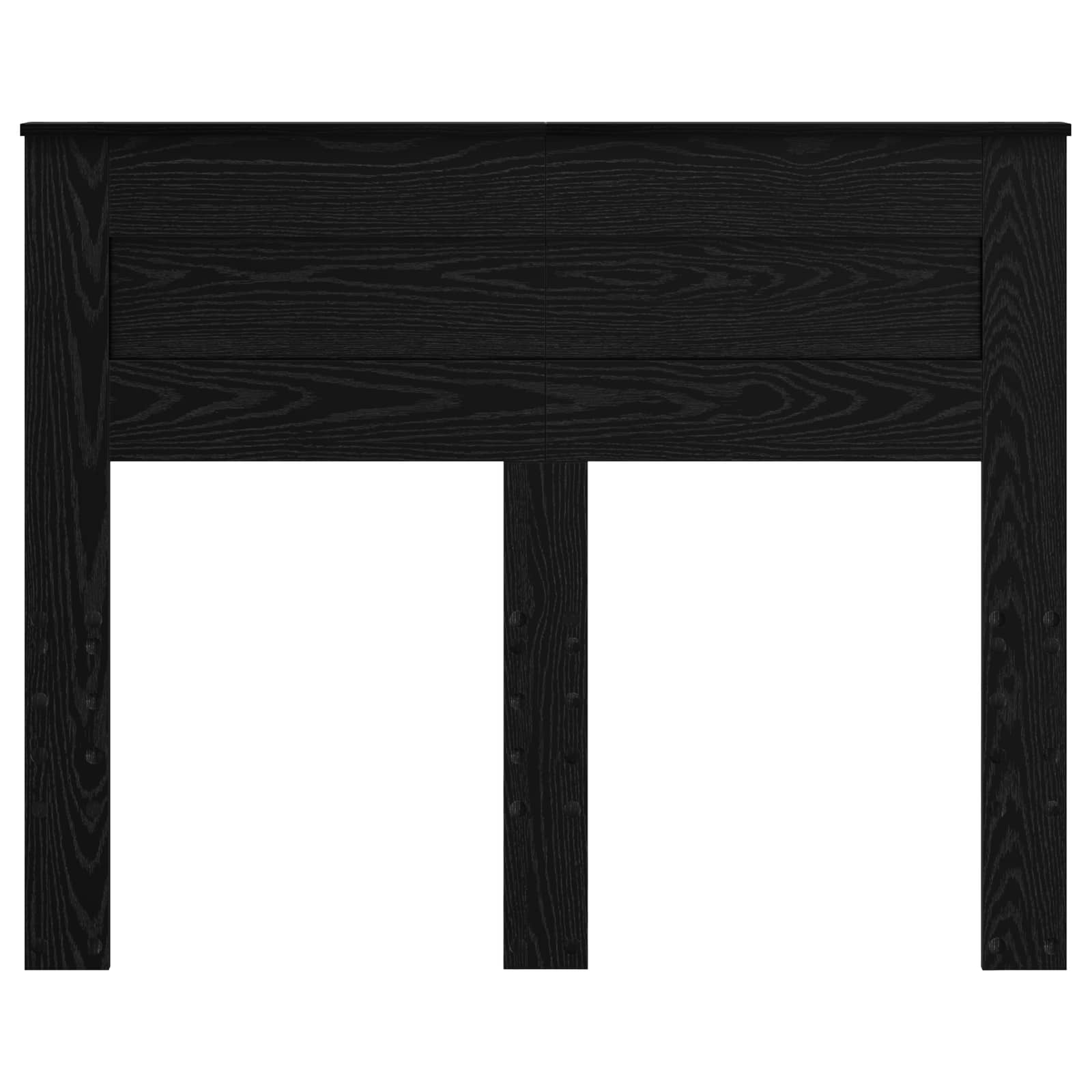 Κεφαλάρι Μαύρη Οξυά 120 cm Επεξεργασμένο ξύλο - Pakobazaar