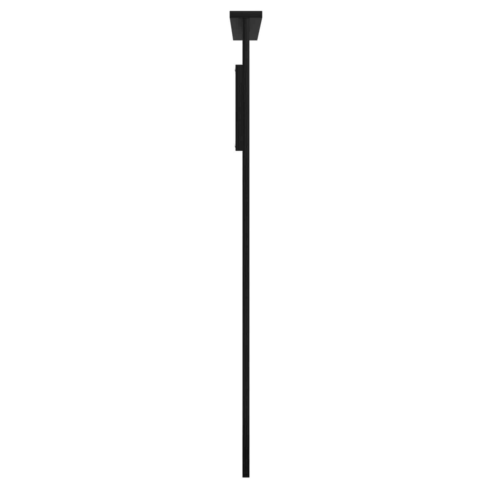 Κεφαλάρι Μαύρη Οξυά 100 cm Επεξεργασμένο ξύλο - Pakobazaar