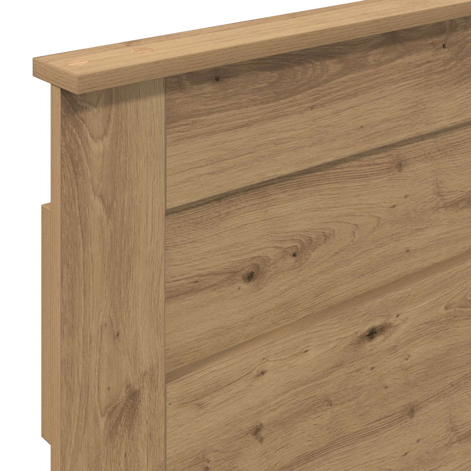 Κεφαλάρι Artisan Oak Επεξεργασμένο ξύλο - Pakobazaar