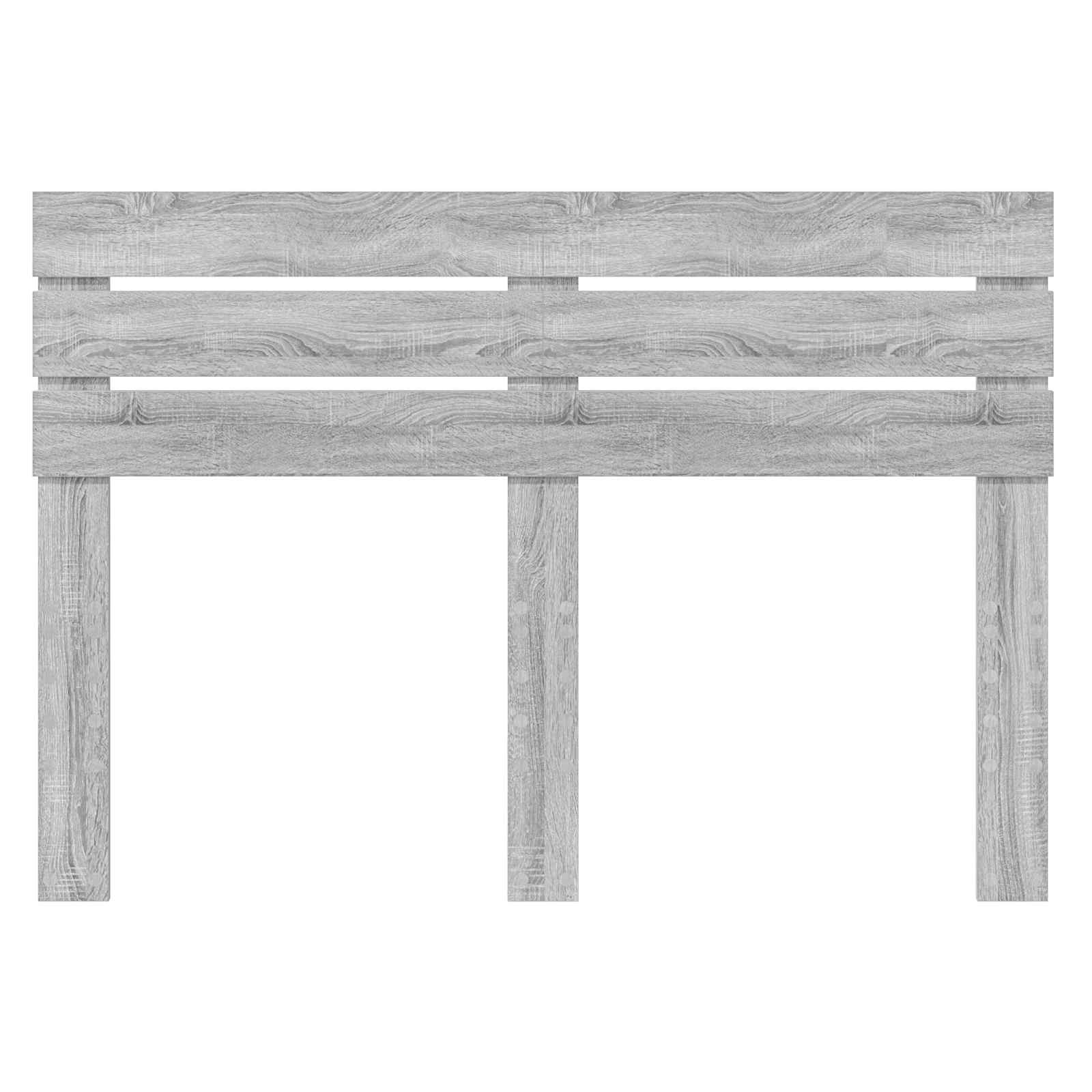 Κεφαλάρι Γκρίζο Σονομα 160 cm Επεξεργασμένο ξύλο - Pakobazaar