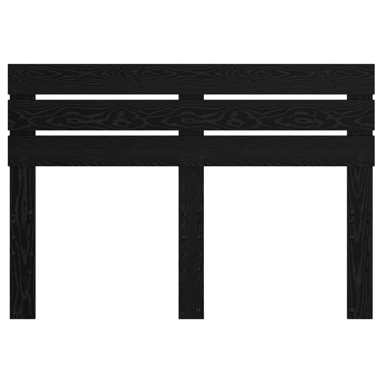 Κεφαλάρι Μαύρη Οξυά 150 cm Επεξεργασμένο ξύλο - Pakobazaar