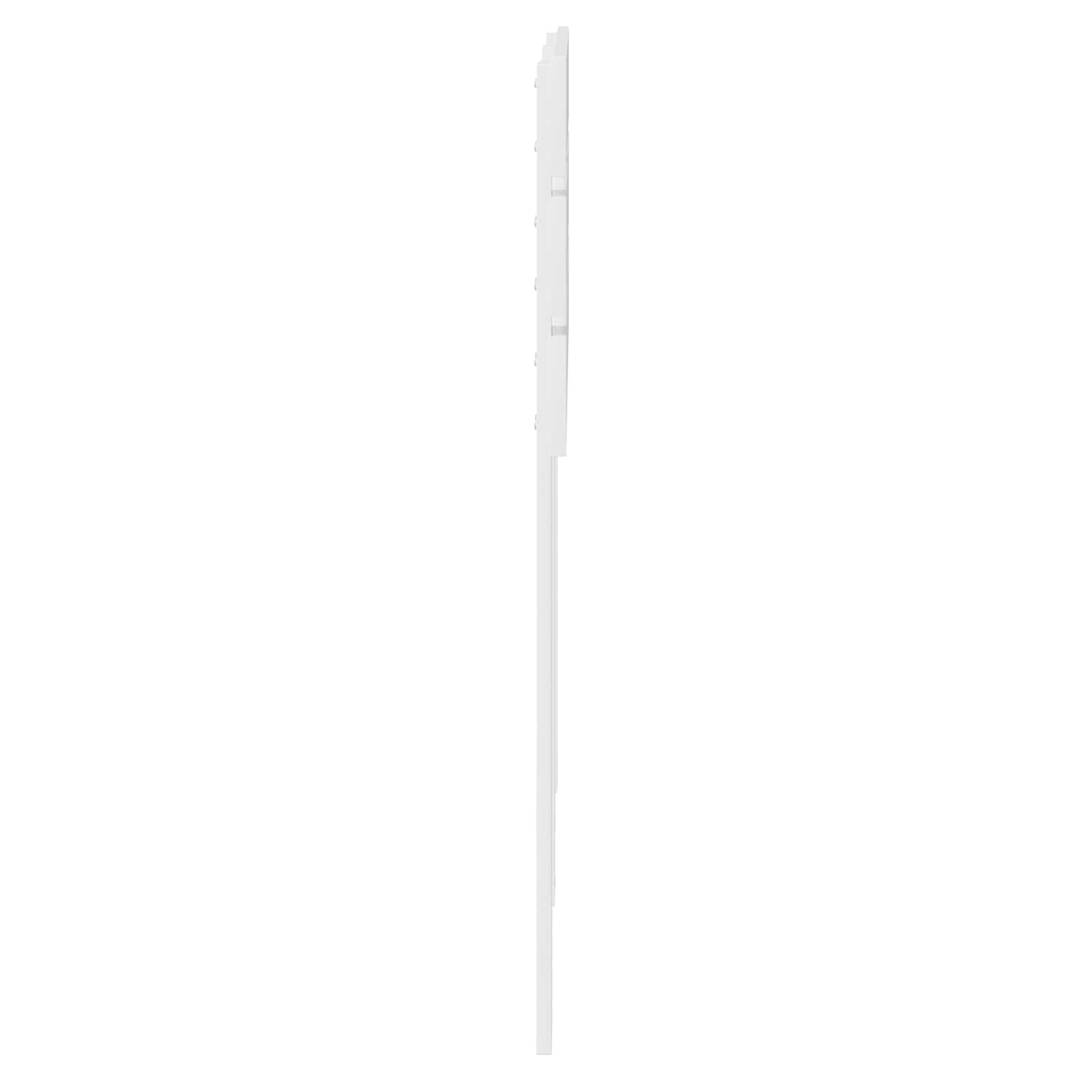 Κεφαλάρι Λευκό 135 cm Επεξεργασμένο ξύλο - Pakobazaar