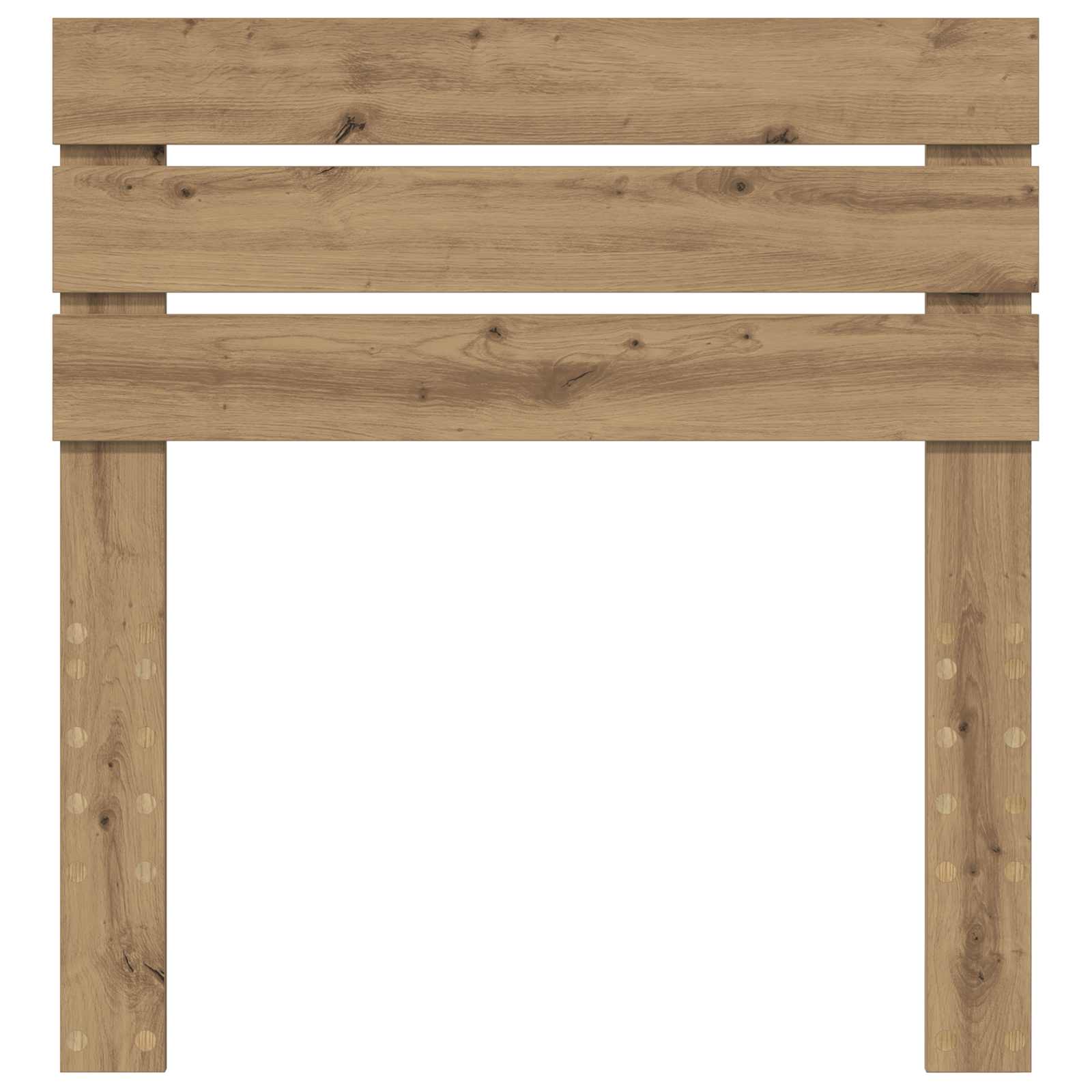 Κεφαλάρι Artisan Oak 80 cm Επεξεργασμένο ξύλο - Pakobazaar