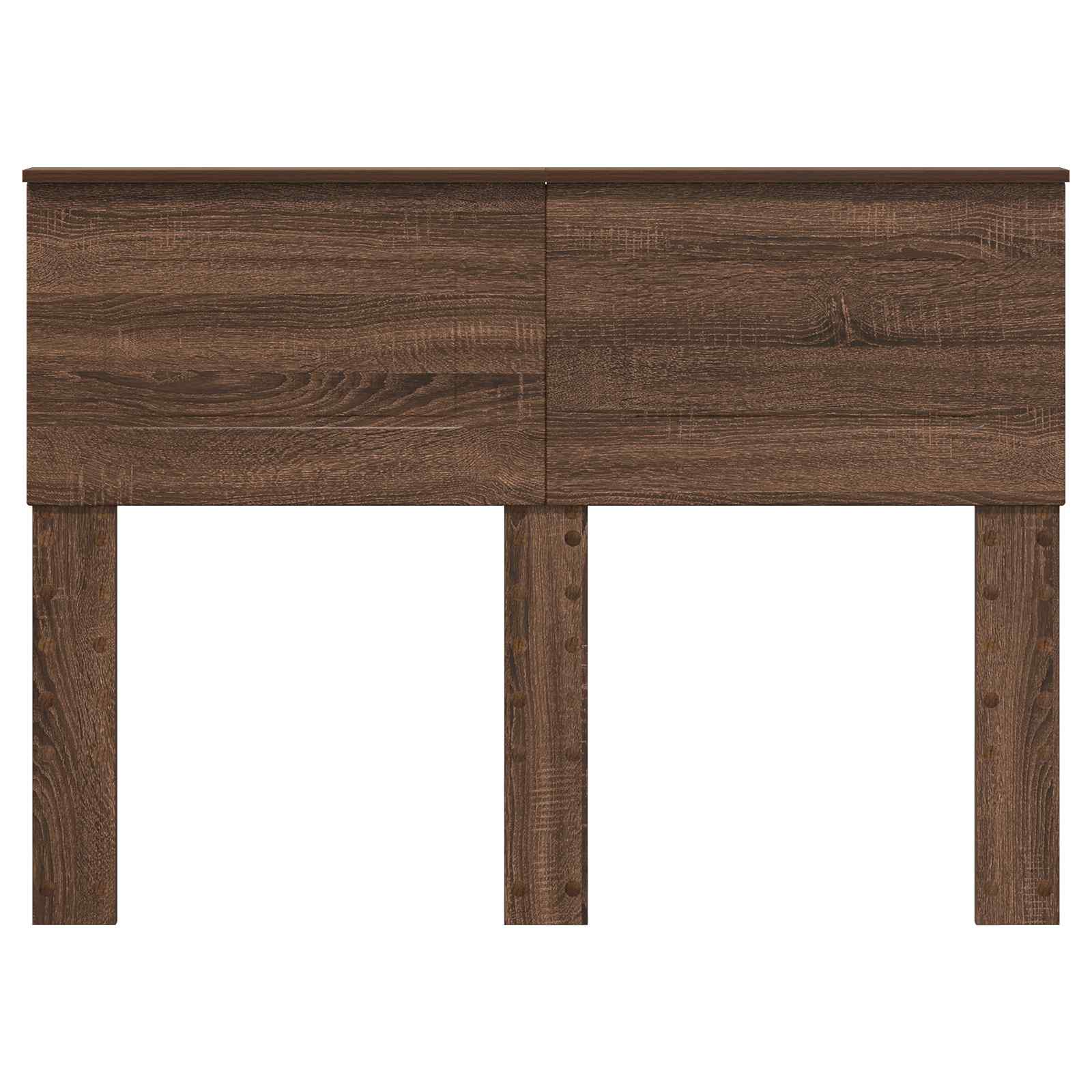 Κεφαλάρι Καφέ δρυς 135 cm Επεξεργασμένο ξύλο - Pakobazaar