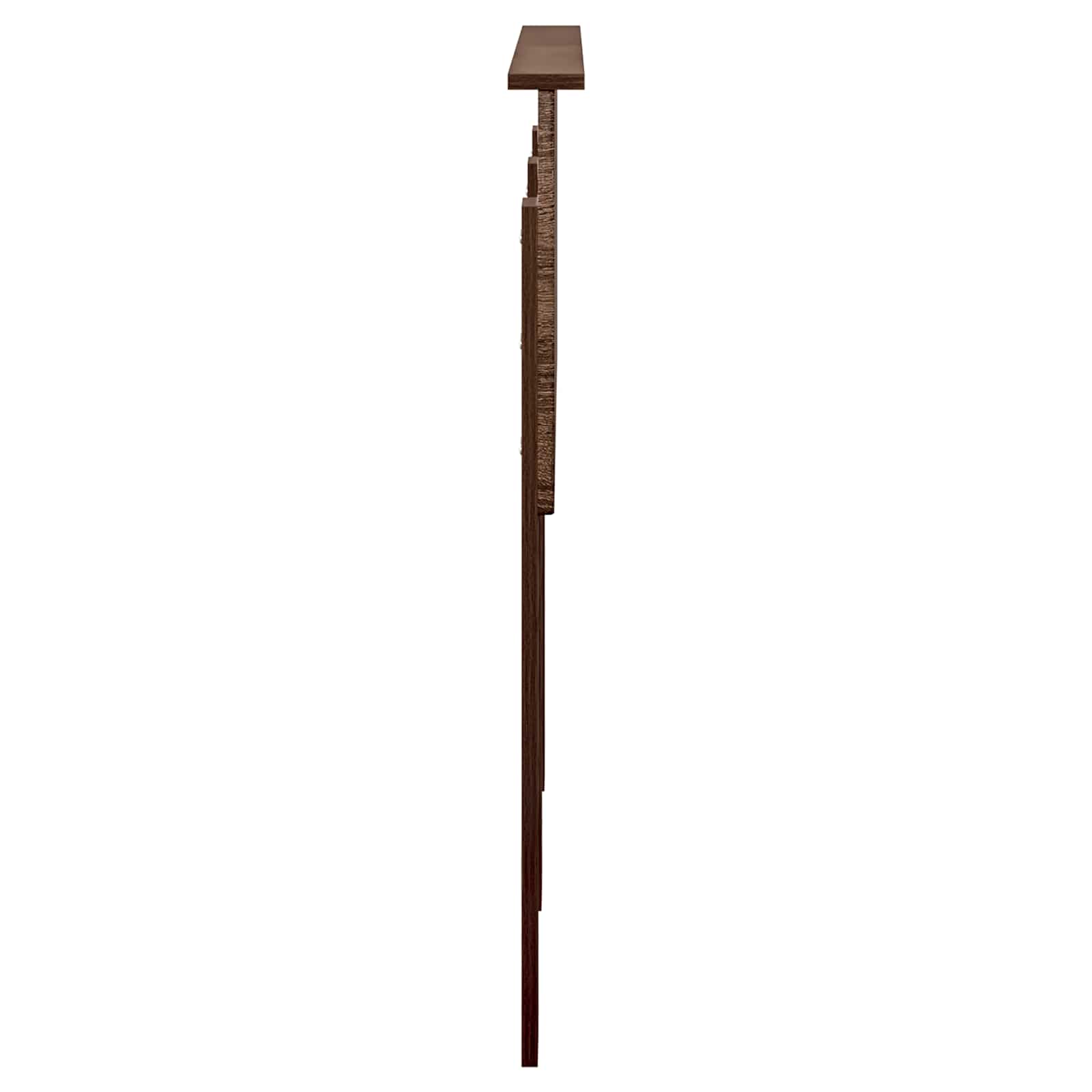 Κεφαλάρι Καφέ δρυς 135 cm Επεξεργασμένο ξύλο - Pakobazaar