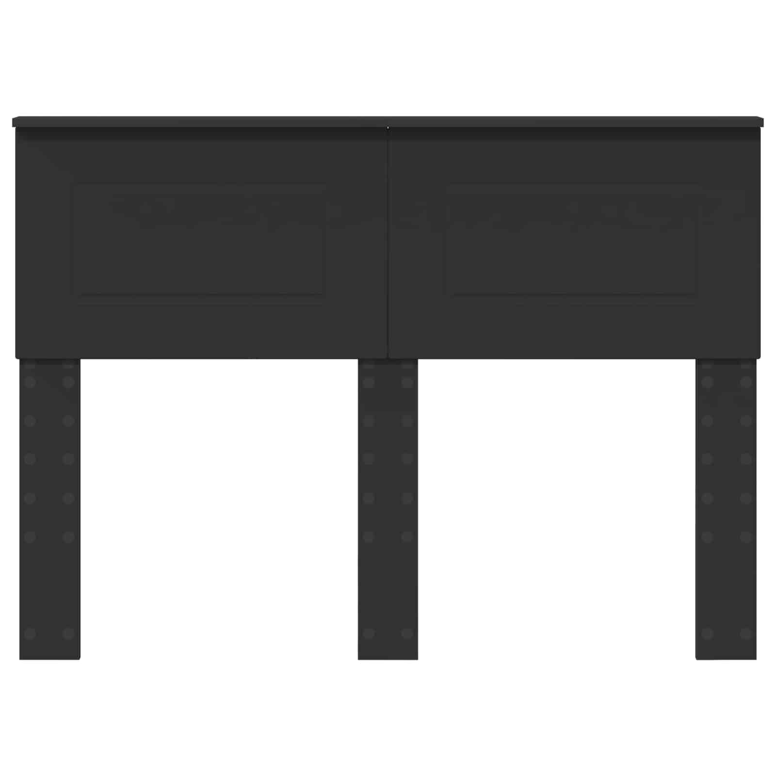 Κεφαλάρι Μαύρη Οξυά 120 cm Επεξεργασμένο ξύλο - Pakobazaar