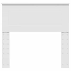 Κεφαλάρι Λευκό 100 cm Επεξεργασμένο ξύλο - Pakobazaar