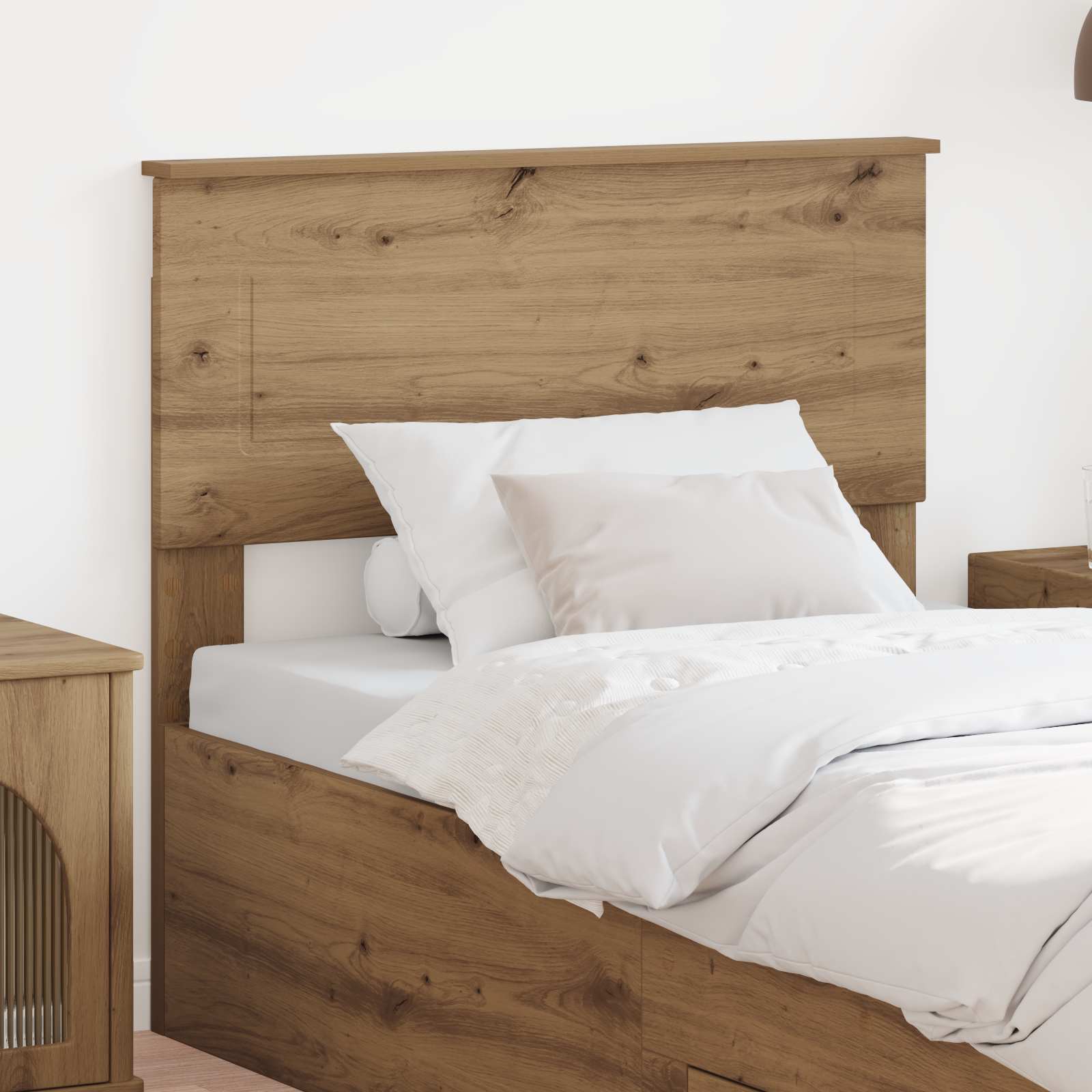 Κεφαλάρι Artisan Oak 80 cm Επεξεργασμένο ξύλο - Pakobazaar