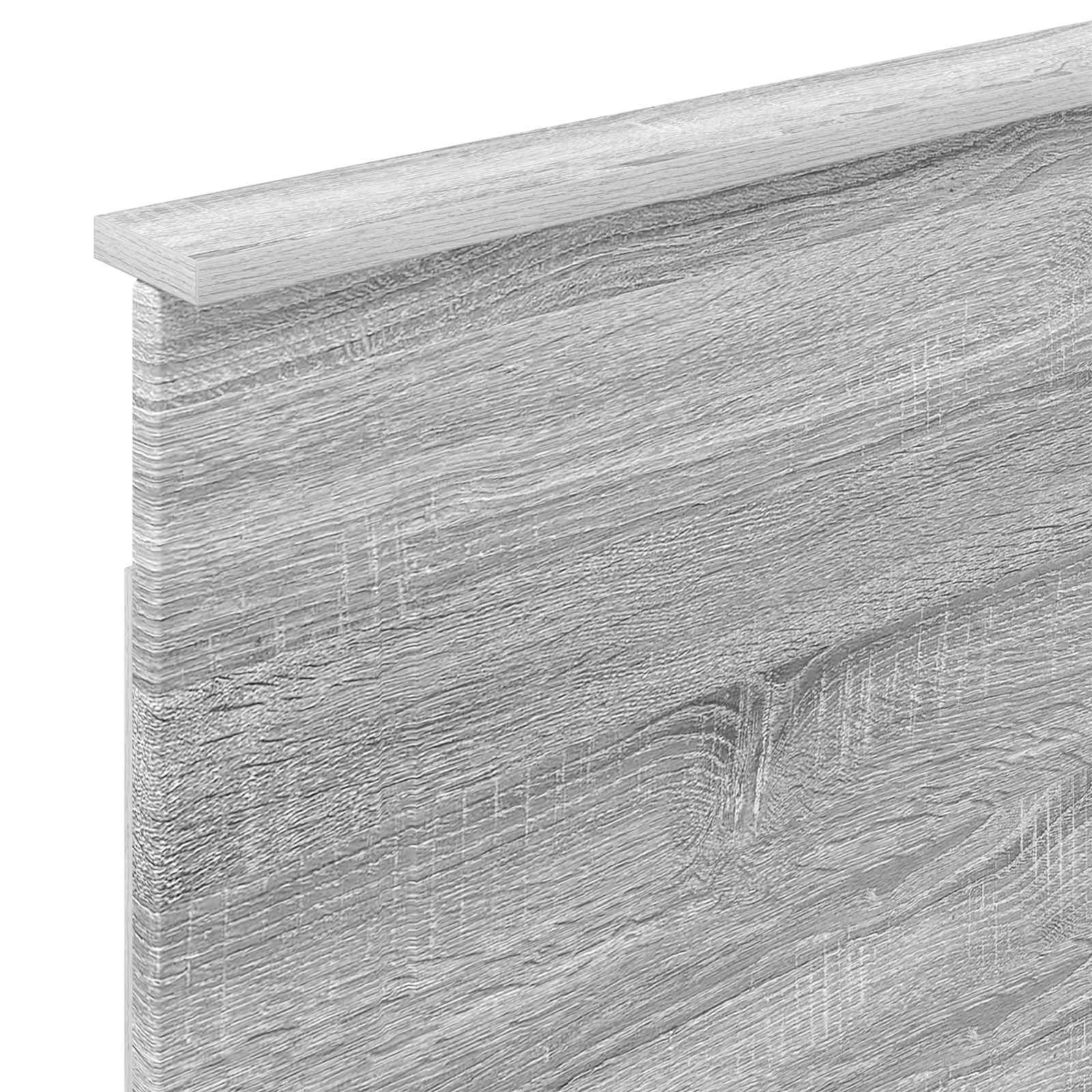 Κεφαλάρι Γκρίζο Σονομα 75 cm Επεξεργασμένο ξύλο - Pakobazaar