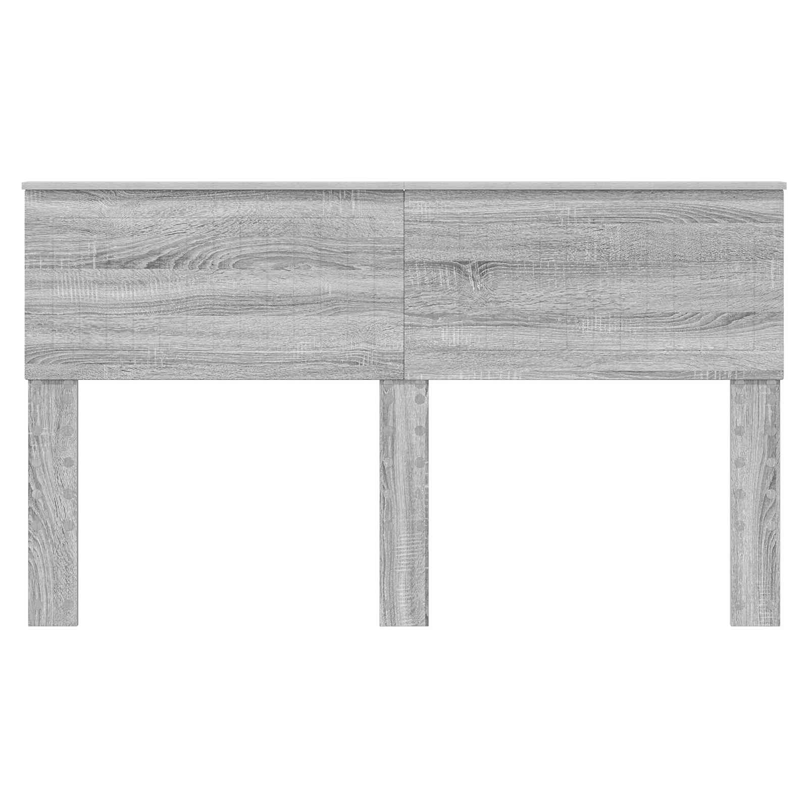 Κεφαλάρι Γκρίζο Σονομα 150 cm Επεξεργασμένο ξύλο - Pakobazaar