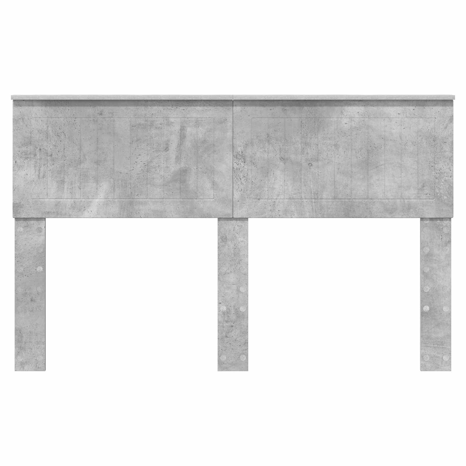 Κεφαλάρι Σκυρόδεμα Γκρι 140 cm Επεξεργασμένο ξύλο - Pakobazaar