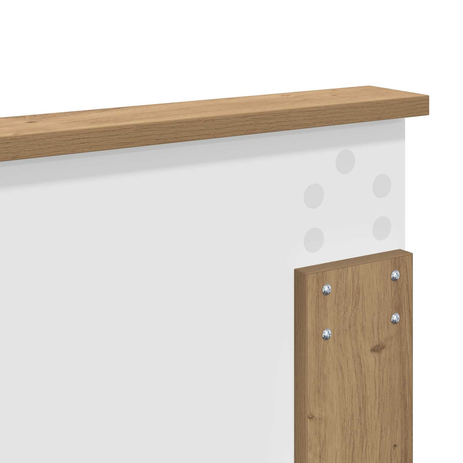 Κεφαλάρι Artisan Oak 135 cm Επεξεργασμένο ξύλο - Pakobazaar