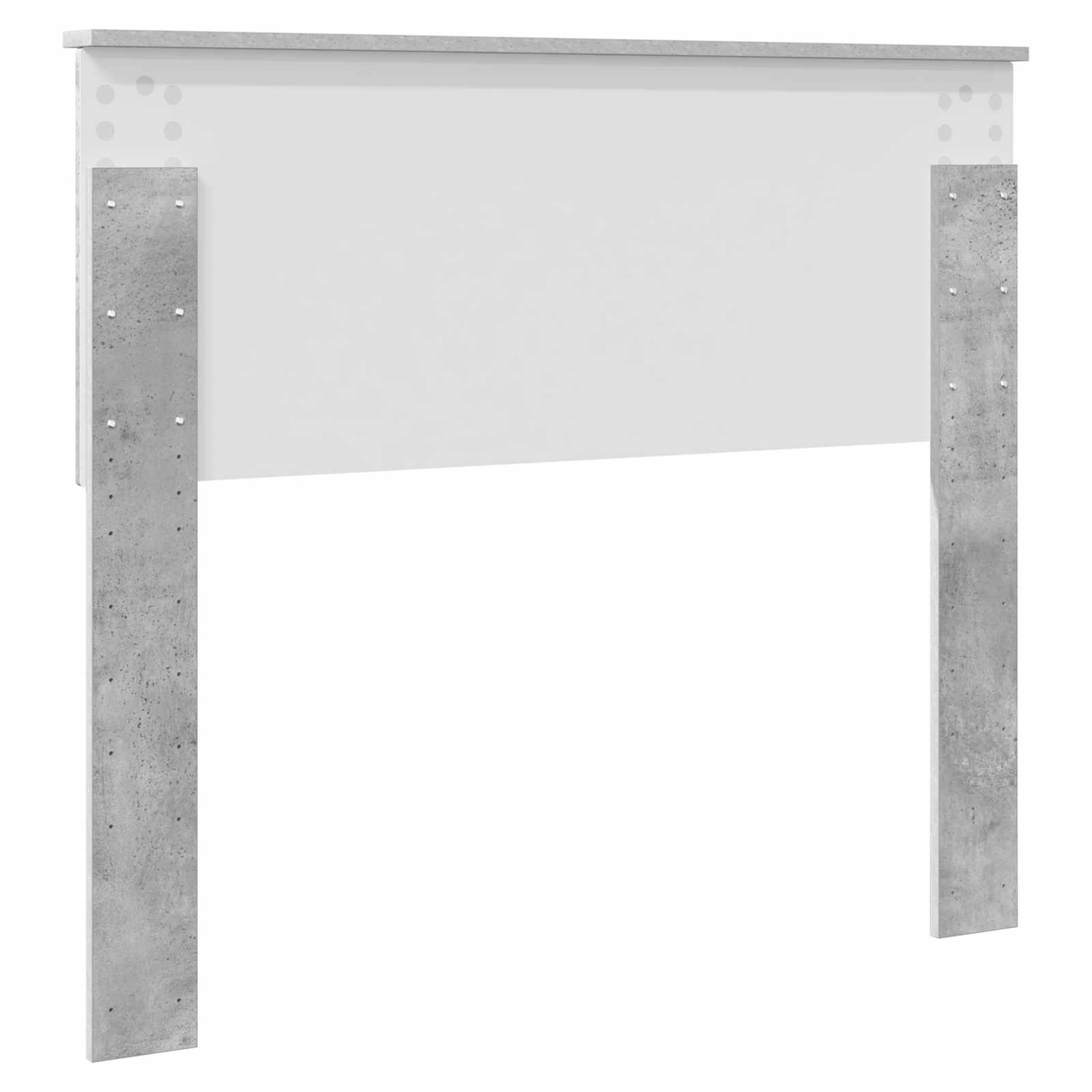 Κεφαλάρι Σκυρόδεμα Γκρι 100 cm Επεξεργασμένο ξύλο - Pakobazaar