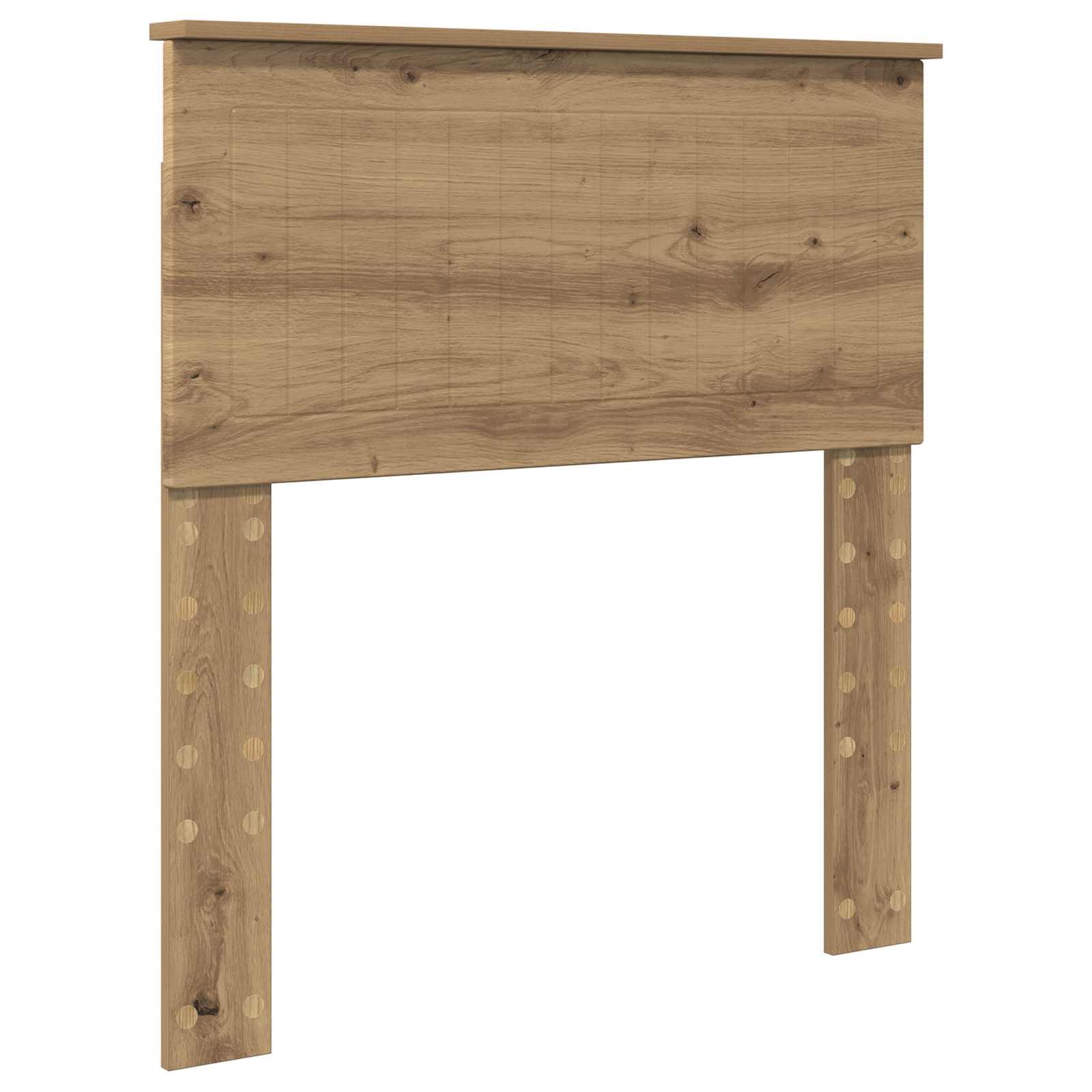 Κεφαλάρι Artisan Oak 80 cm Επεξεργασμένο ξύλο - Pakobazaar