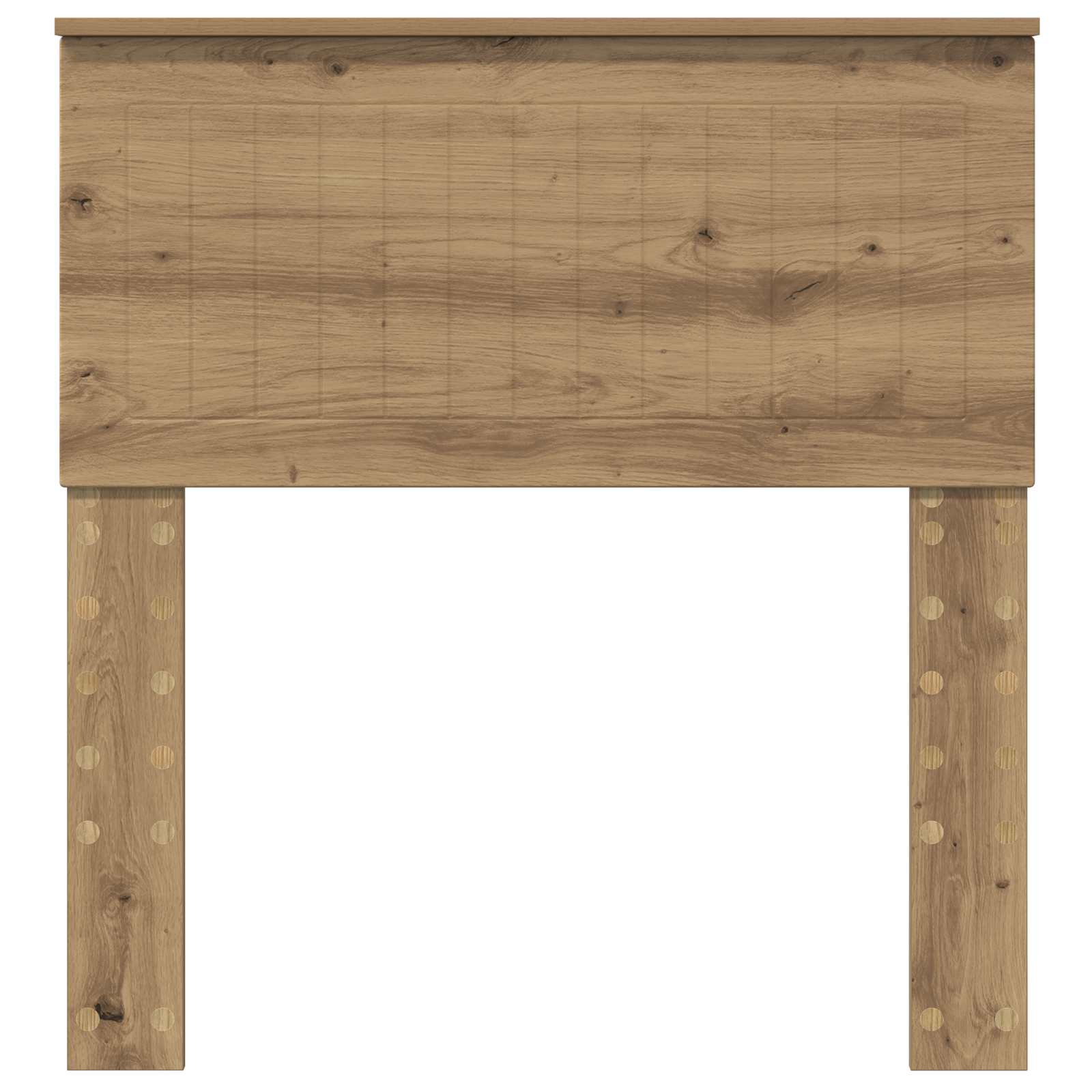 Κεφαλάρι Artisan Oak 80 cm Επεξεργασμένο ξύλο - Pakobazaar