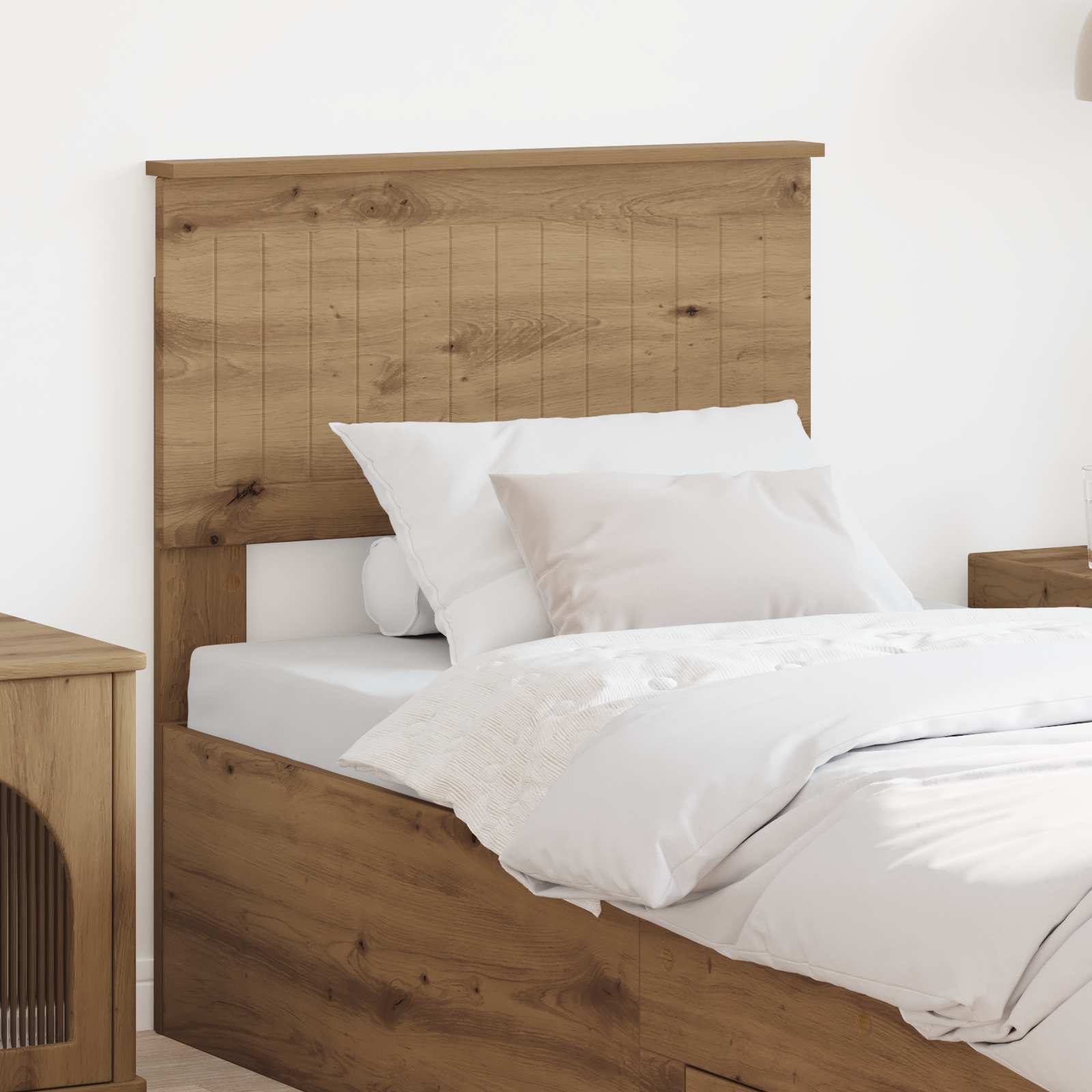 Κεφαλάρι Artisan Oak 75 cm Επεξεργασμένο ξύλο - Pakobazaar