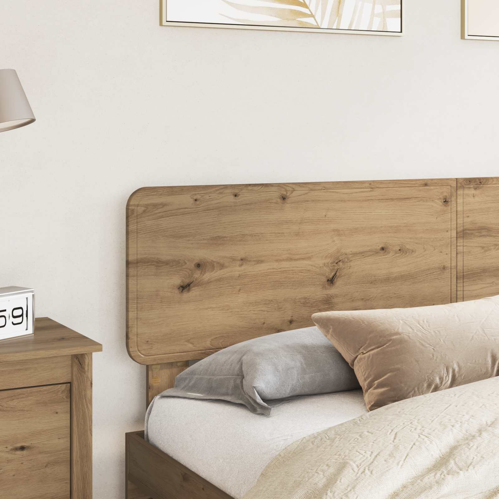 Κεφαλάρι Artisan Oak 200 cm Επεξεργασμένο ξύλο - Pakobazaar