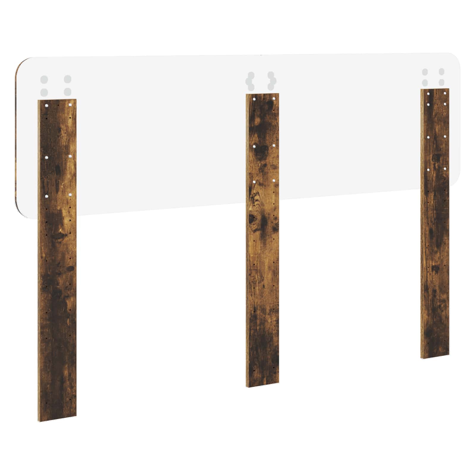 Κεφαλάρι Καπνιστό Δρύς 160 cm Επεξεργασμένο ξύλο - Pakobazaar