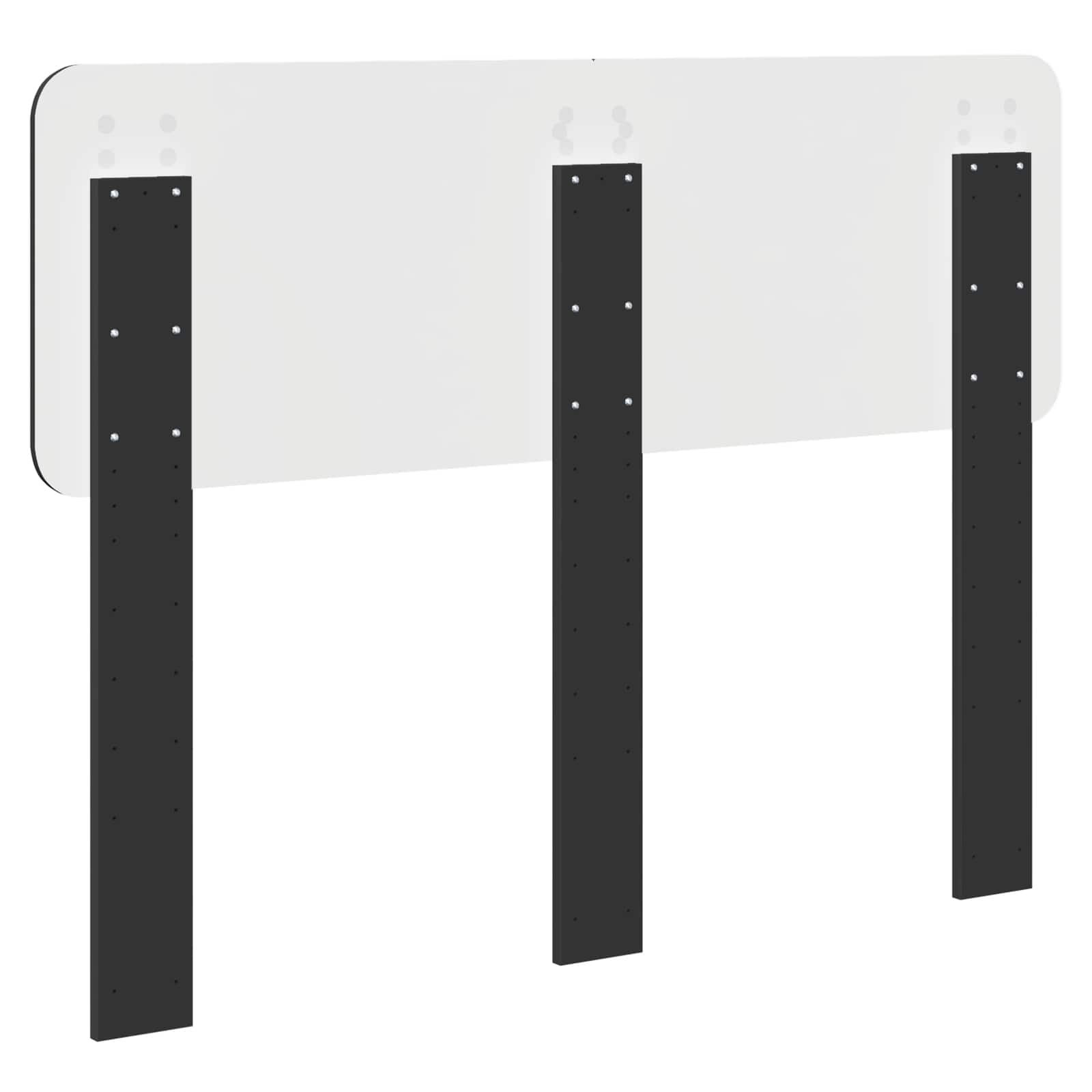 Κεφαλάρι Μαύρη Οξυά 135 cm Επεξεργασμένο ξύλο - Pakobazaar