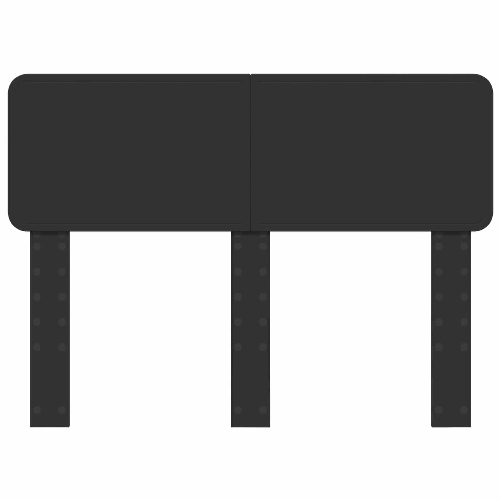 Κεφαλάρι Μαύρη Οξυά 135 cm Επεξεργασμένο ξύλο - Pakobazaar