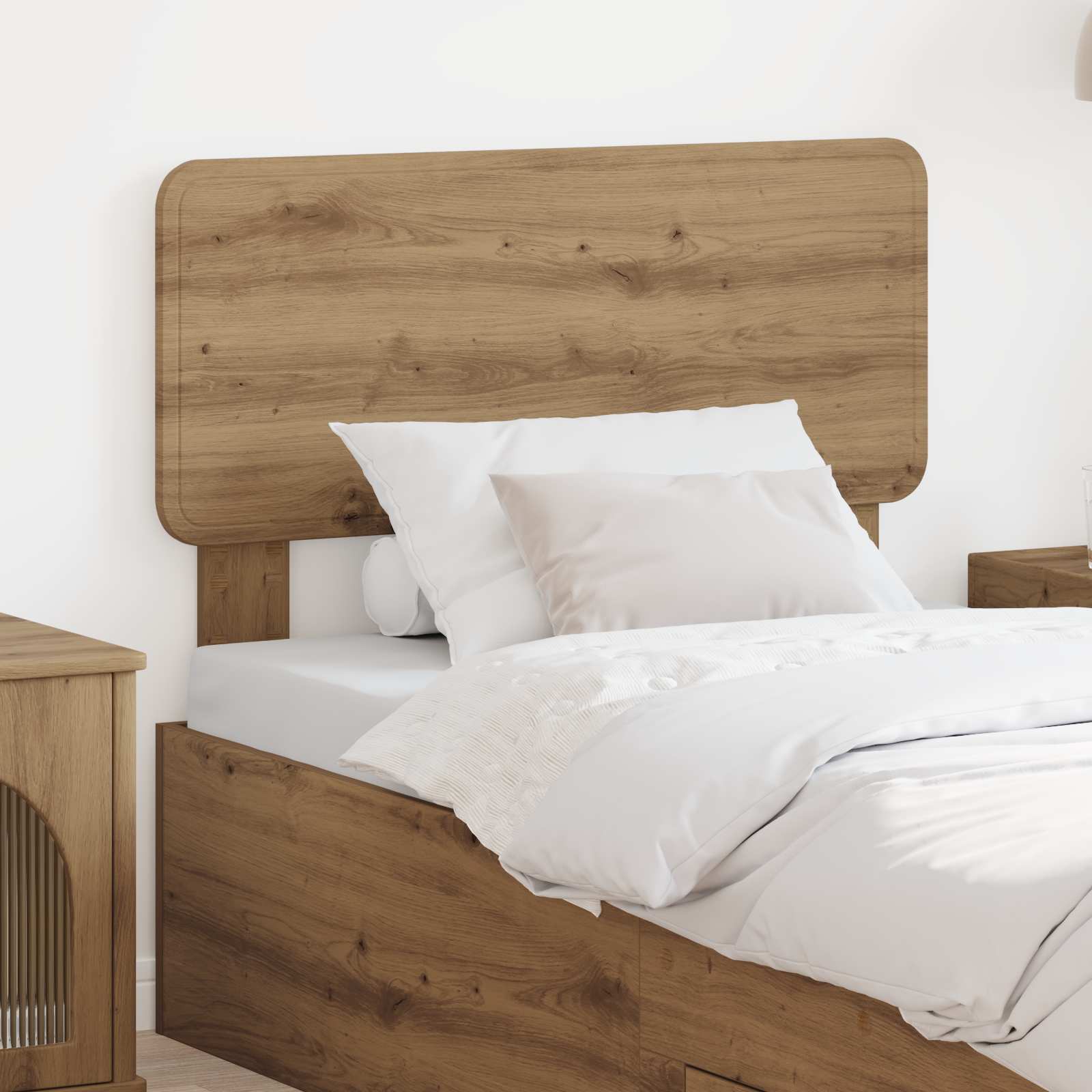 Κεφαλάρι Artisan Oak 100 cm Επεξεργασμένο ξύλο - Pakobazaar