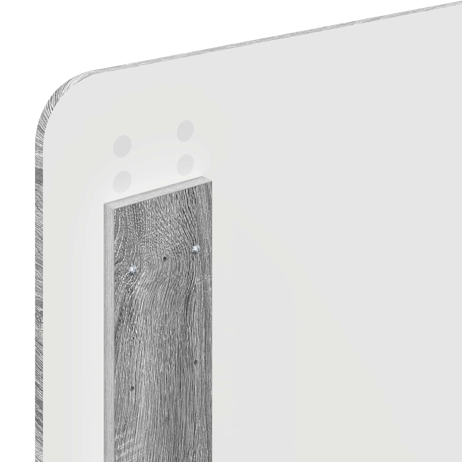 Κεφαλάρι Γκρίζο Σονομα 80 cm Επεξεργασμένο ξύλο - Pakobazaar