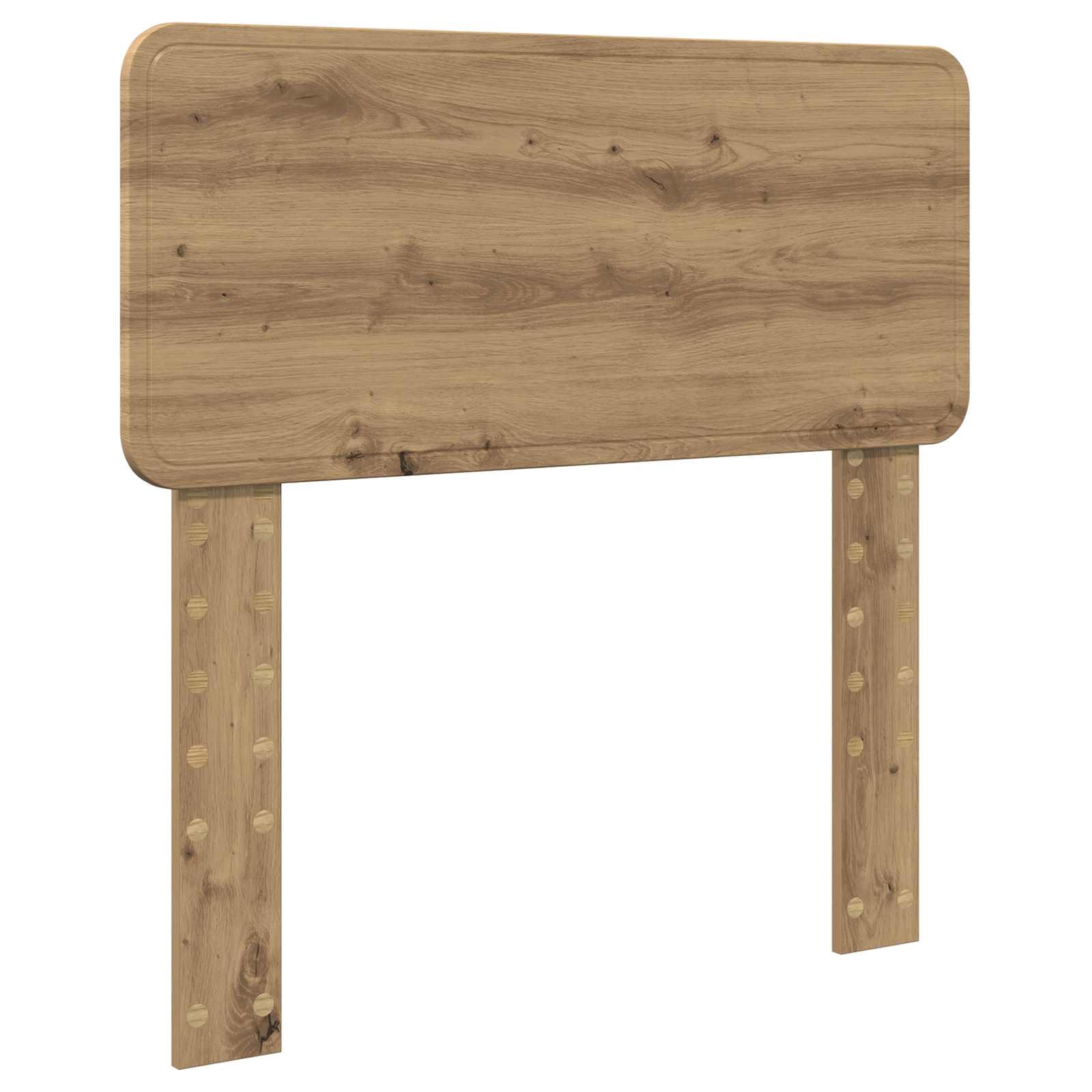Κεφαλάρι Artisan Oak 80 cm Επεξεργασμένο ξύλο - Pakobazaar