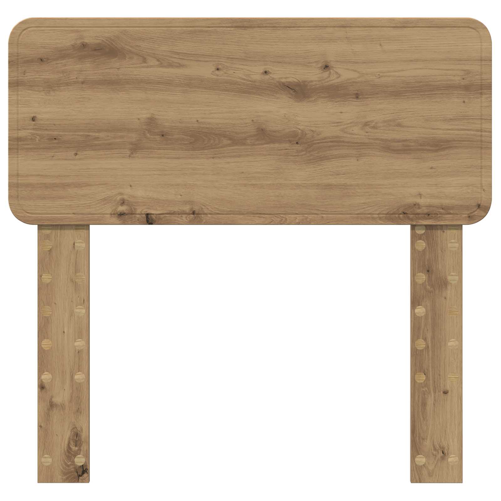 Κεφαλάρι Artisan Oak 80 cm Επεξεργασμένο ξύλο - Pakobazaar