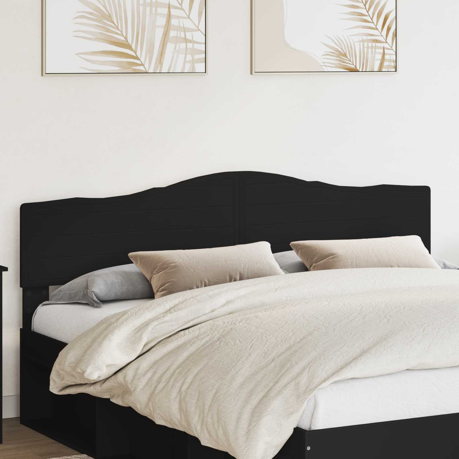 Κεφαλάρι Μαύρη Οξυά 200 cm Επεξεργασμένο ξύλο - Pakobazaar