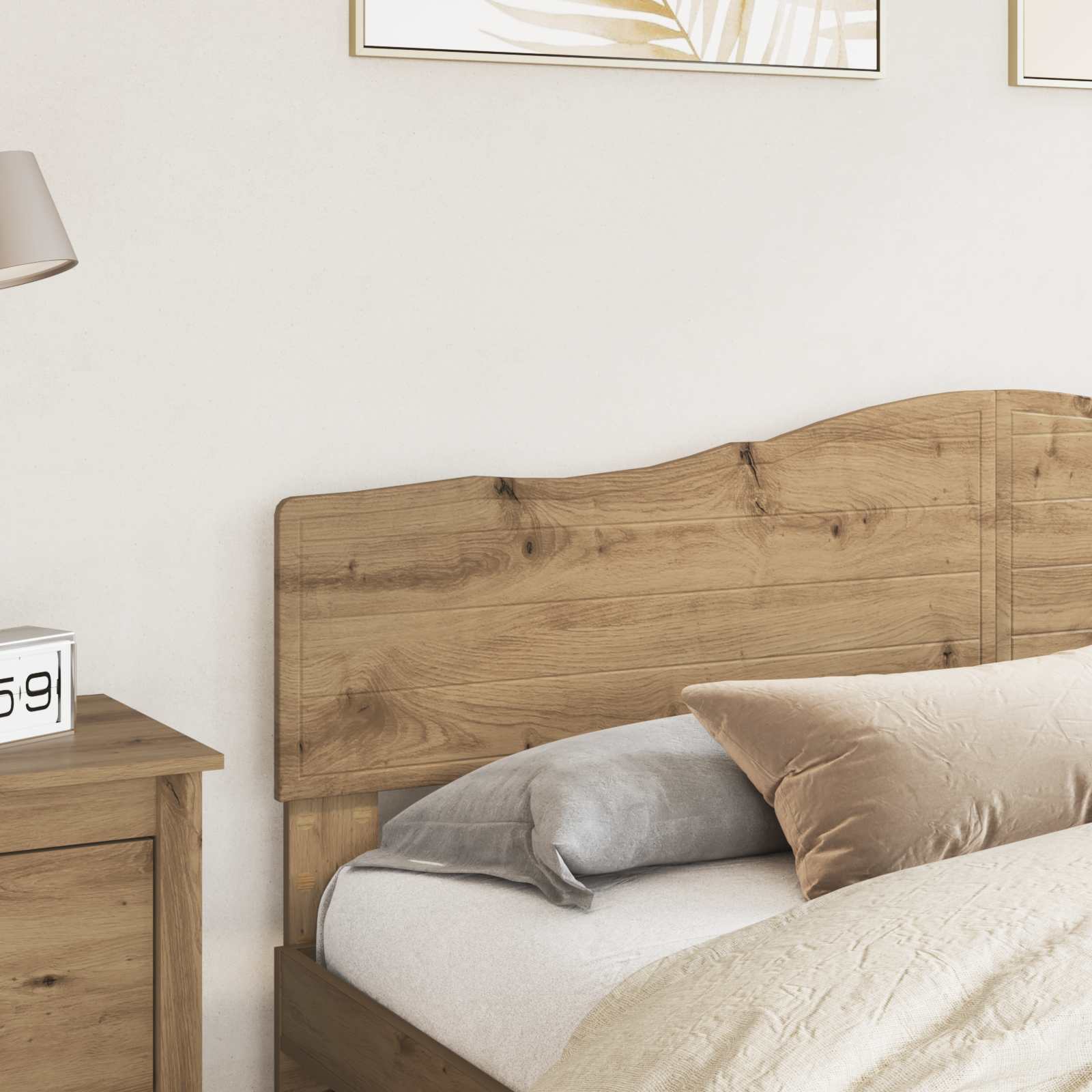 Κεφαλάρι Artisan Oak 200 cm Επεξεργασμένο ξύλο - Pakobazaar