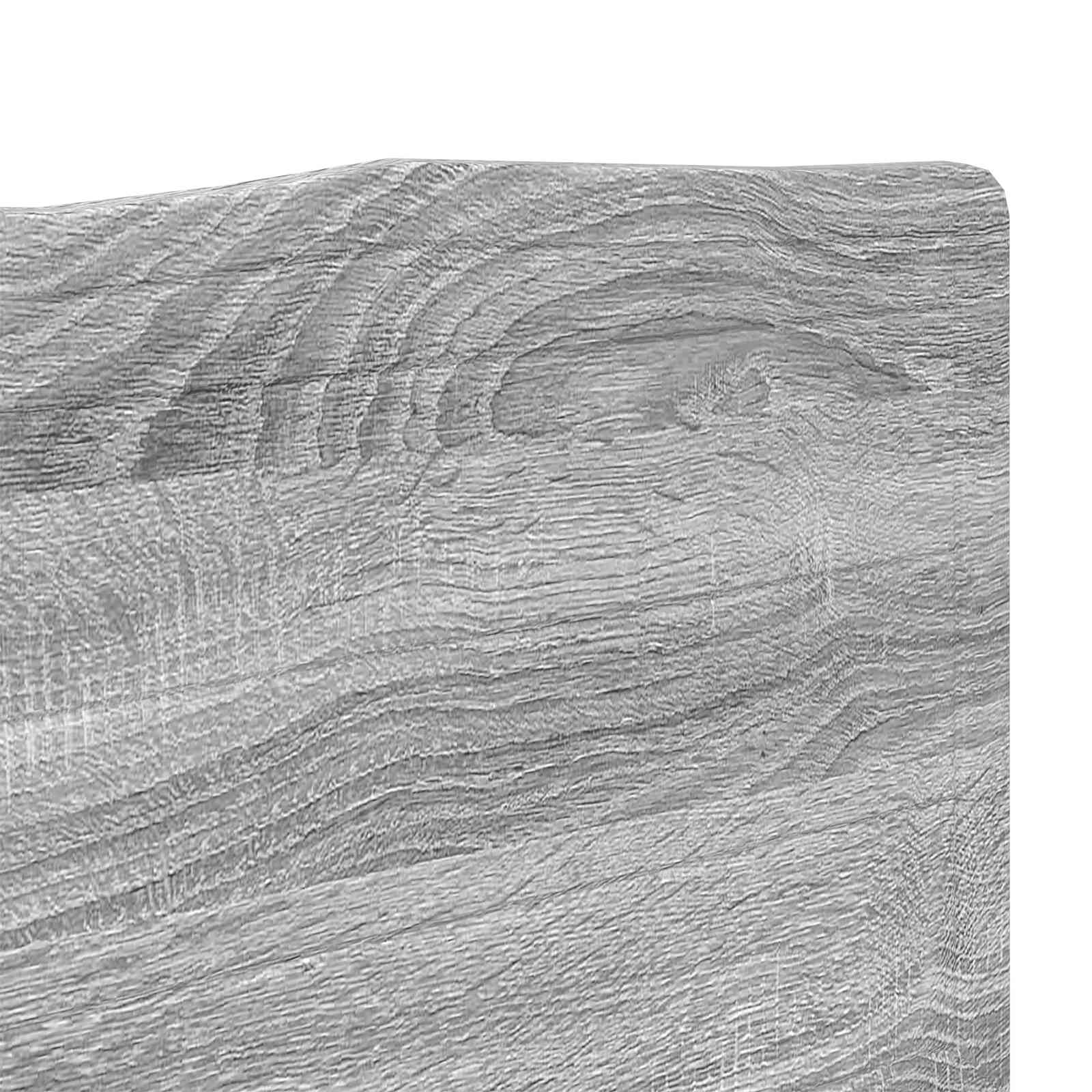 Κεφαλάρι Γκρίζο Σονομα 135 cm Επεξεργασμένο ξύλο - Pakobazaar