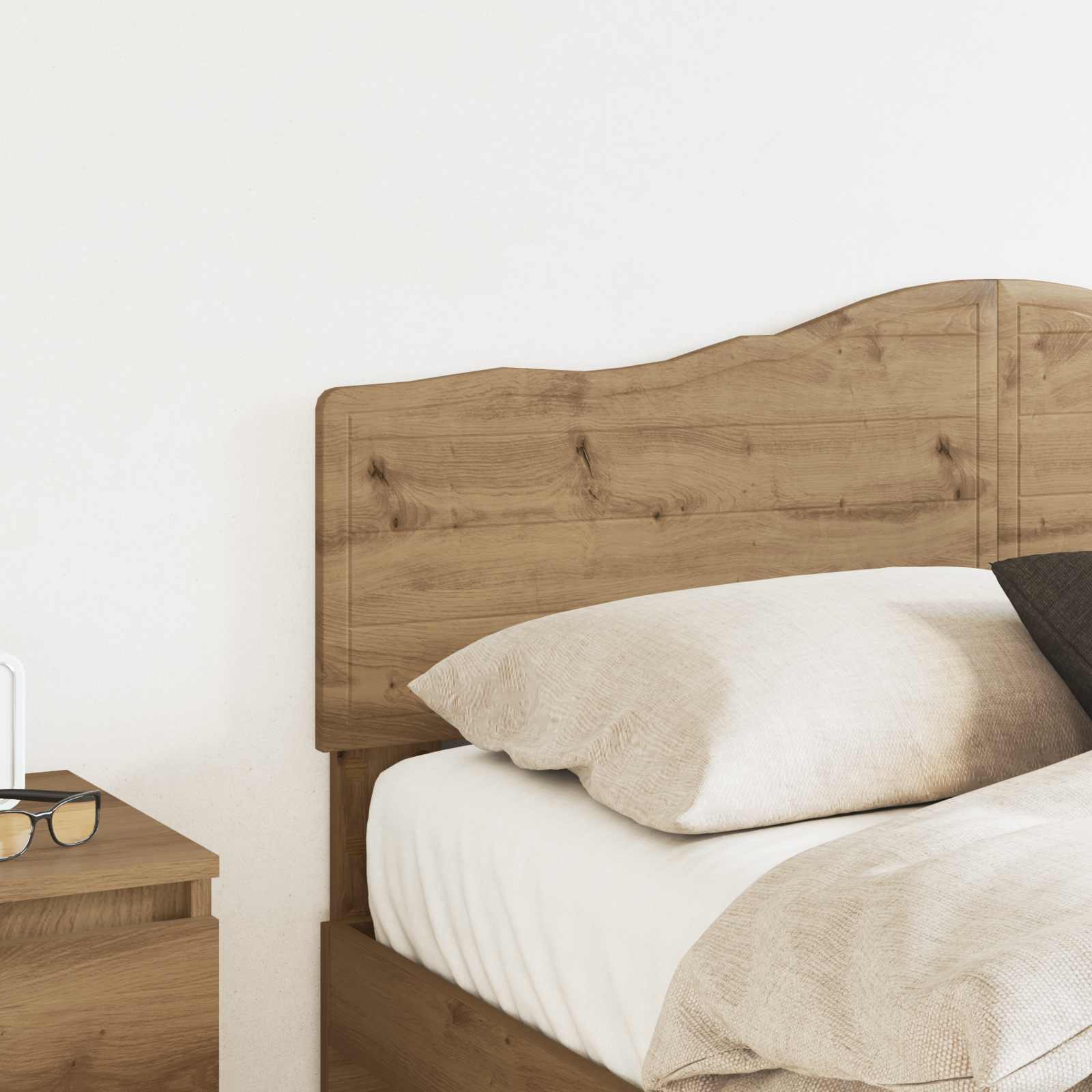 Κεφαλάρι Artisan Oak 135 cm Επεξεργασμένο ξύλο - Pakobazaar