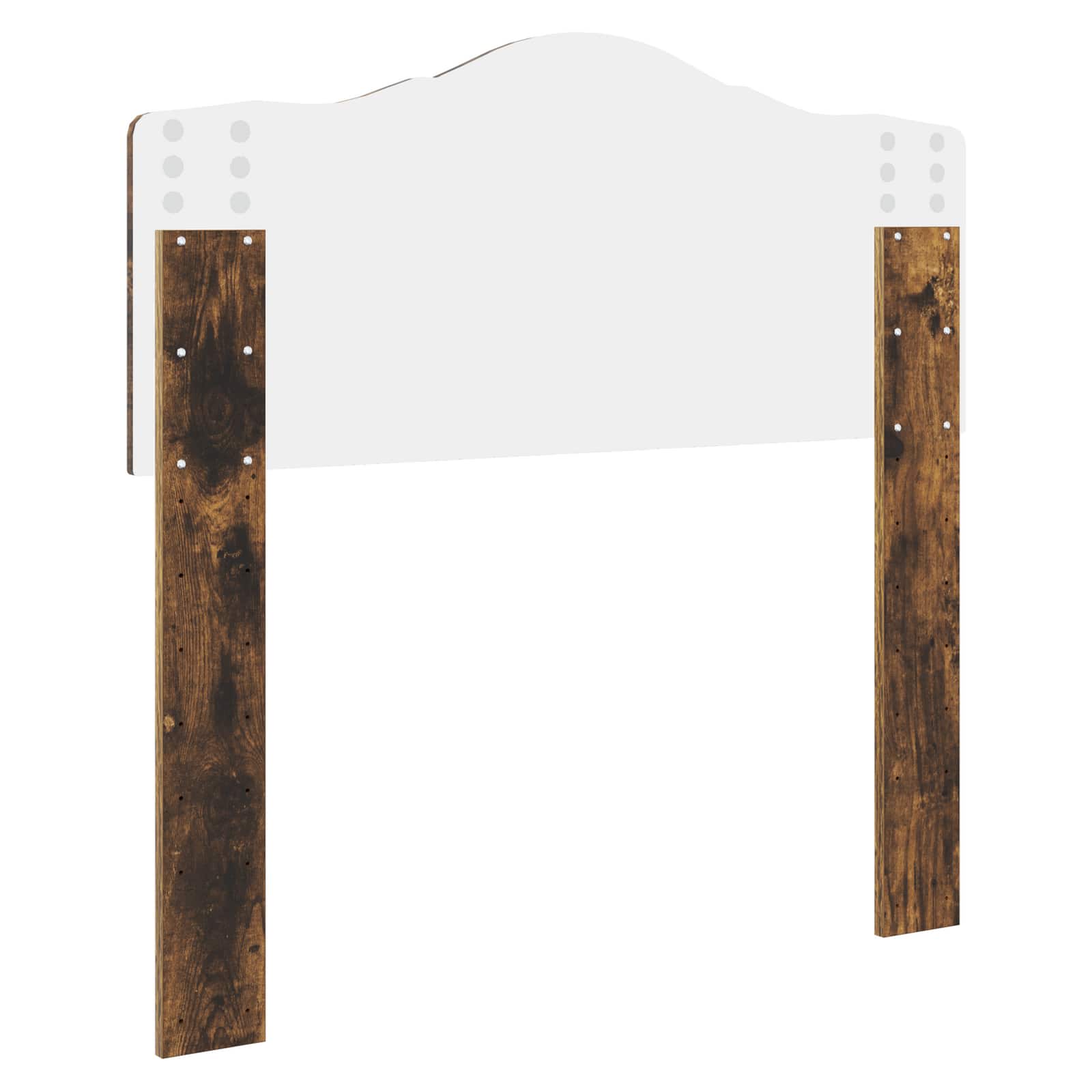 Κεφαλάρι Καπνιστό Δρύς 100 cm Επεξεργασμένο ξύλο - Pakobazaar