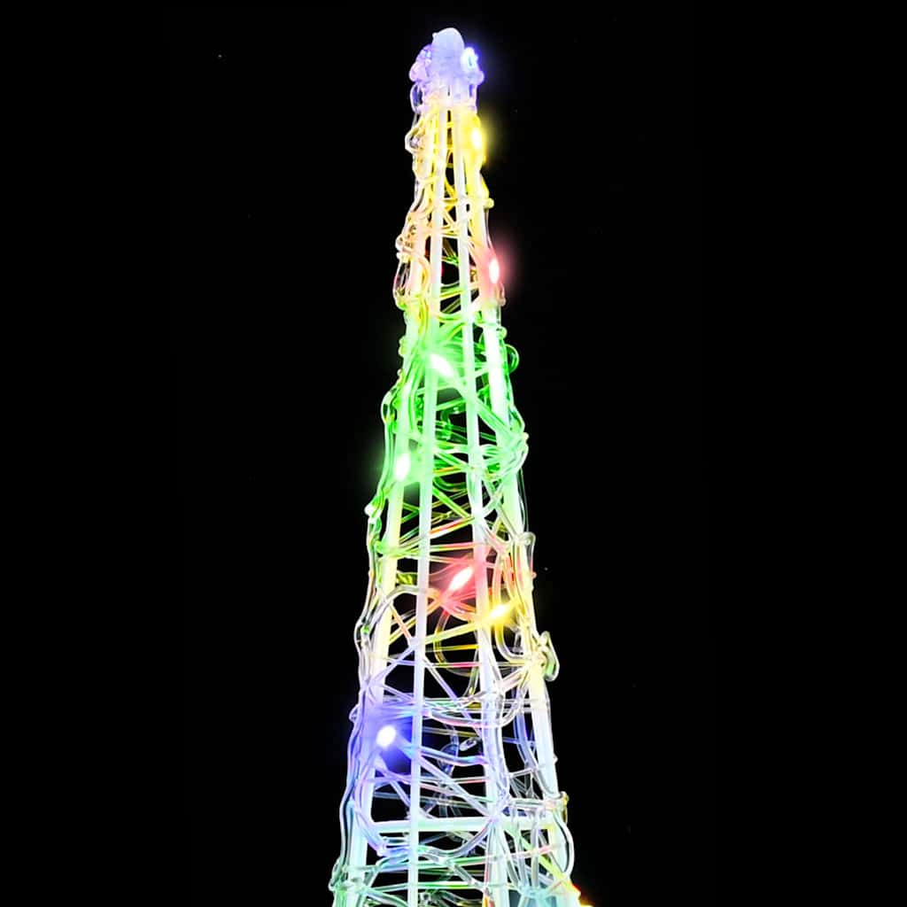 Χριστουγεννιάτικο Δέντρο 3 pcs Πολύχρωμο 20 x 20 x 80 εκ - Pakobazaar