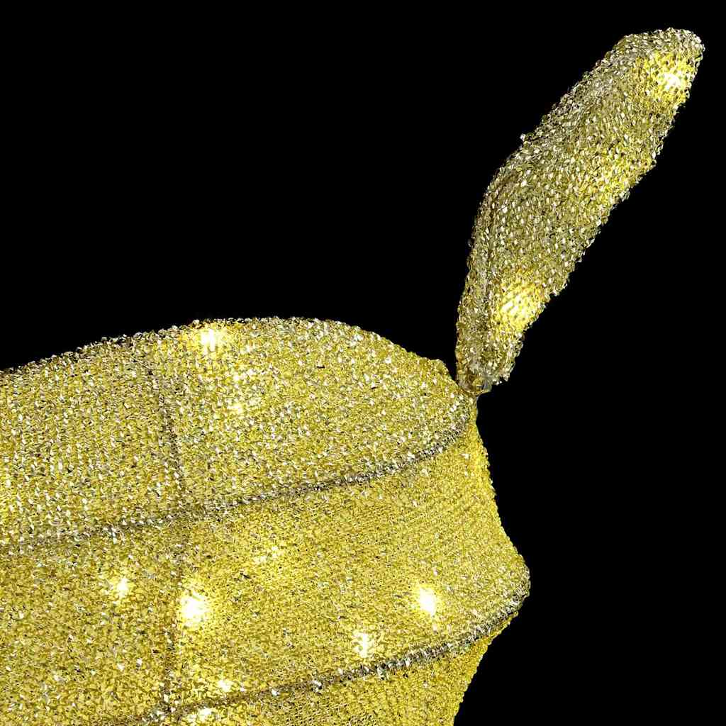 Οικογένεια Ελαφιών 3 pcs Θερμό λευκό 68 x 26 x 127 εκ ύφασμα - Pakobazaar