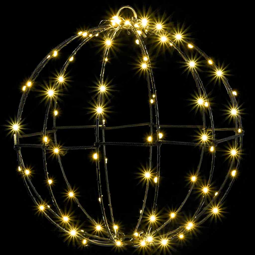 Μπάλα Θερμό λευκό 30 x 30 x 32 εκ Μέταλλο 96 LED - Pakobazaar