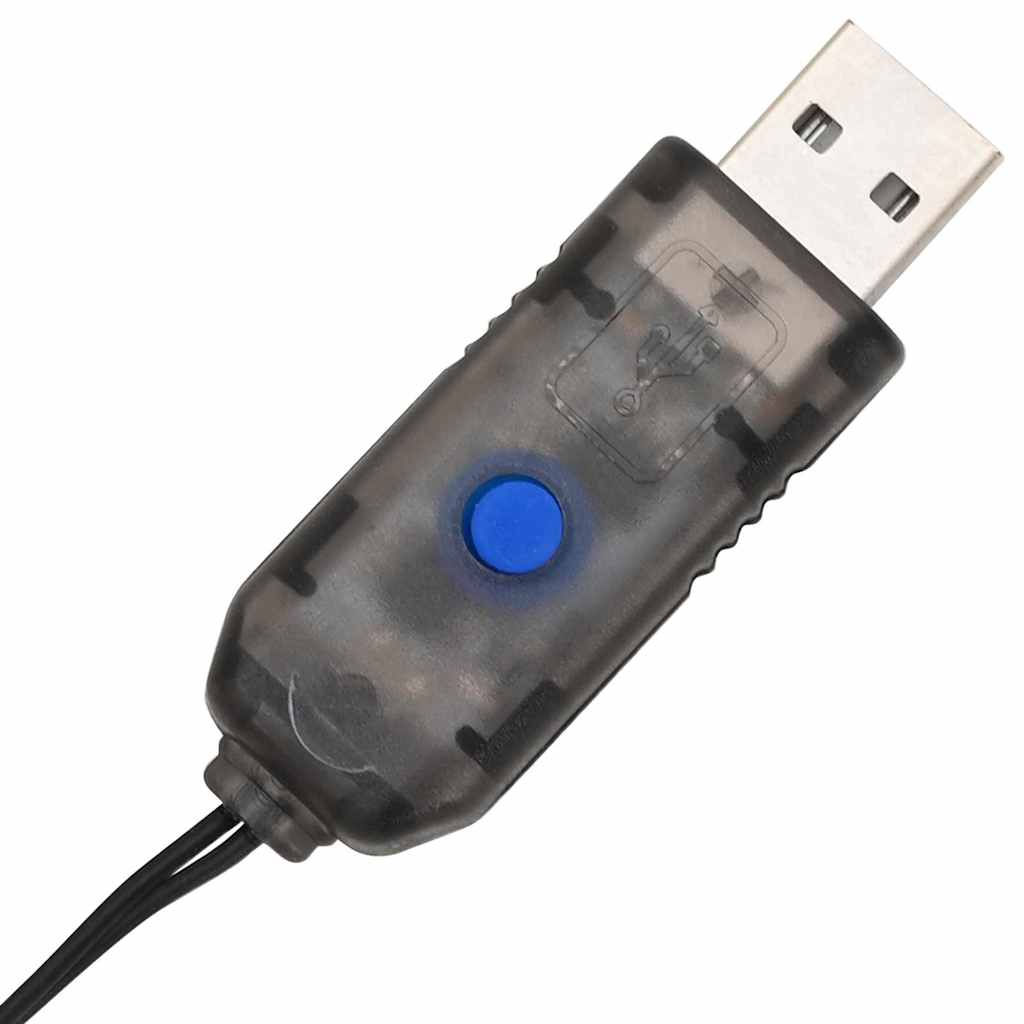 Μπάλα με 192 LED 2 pcs Θερμό λευκό 40 x 40 x 43,5 εκ Μέταλλο - Pakobazaar