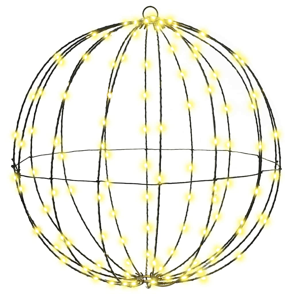 Μπάλα 2 τμχ. Θερμό λευκό 50 x 50 x 52 εκ Μέταλλο 320 LED