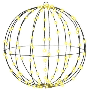 Μπάλα 2 τμχ. Θερμό λευκό 50 x 50 x 52 εκ Μέταλλο 320 LED