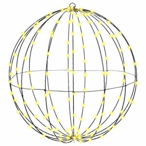 Μπάλα 2 τμχ. Θερμό λευκό 60 x 60 x 62 cm Μέταλλο 384 LED