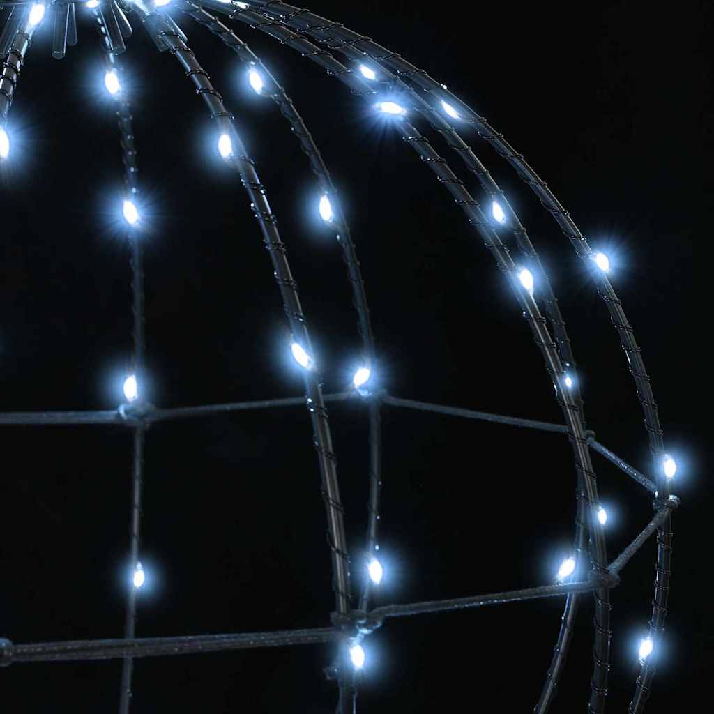 Μπάλα 120 LED Ψυχρό λευκό 40,5 x 40,5 x 42 εκ Μέταλλο