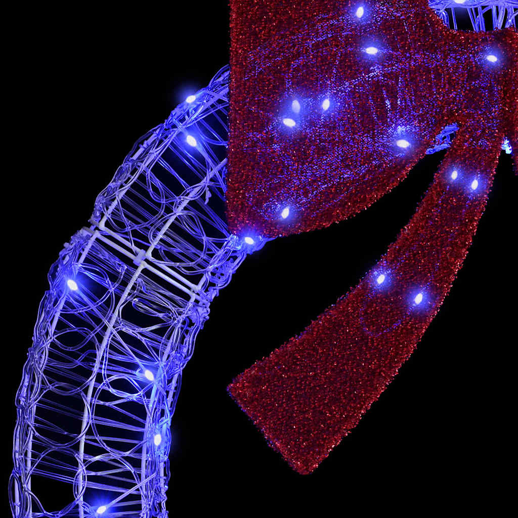 Στεφάνι με 150 LED Μπλε 120 cm Ακρυλικό - Pakobazaar
