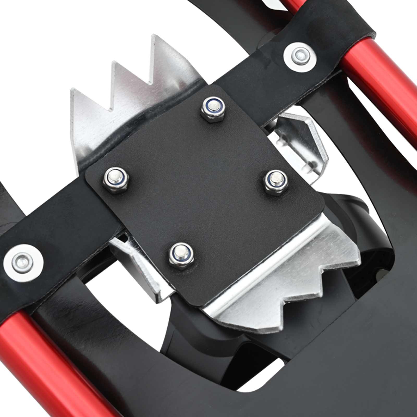 3 ΣΕ 1 Χιονοπέδιλα Κόκκινο και Μαύρο 30 ίντσες - Pakobazaar