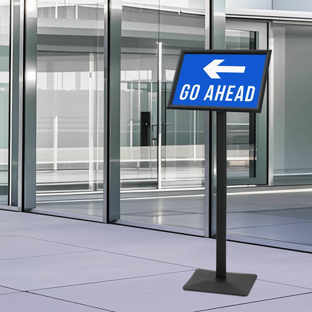 Πόδι αφίσας Ασημί a3 Σιδηρούν χυτοσίδηρο - Pakobazaar