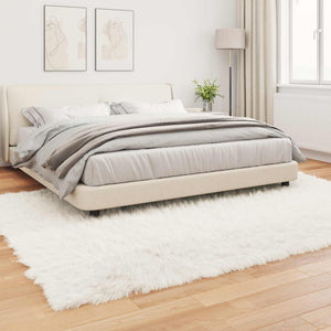 Χαλί από τεχνητό πρόβειο δέρμα TAFALLA Λευκό 200 x 280 εκ.