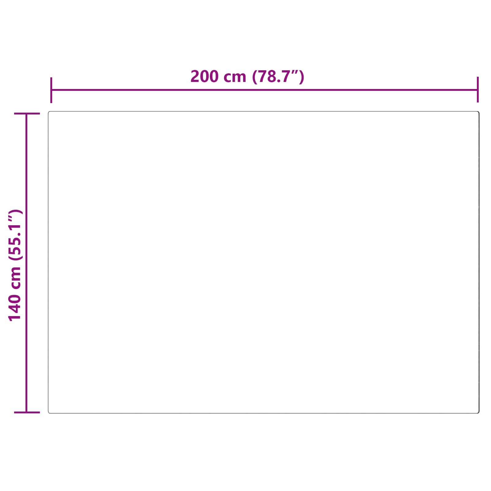 Ψεύτικο Δέρμα Προβάτου Χαλί Tafalla Μπεζ 140 x 200 cm