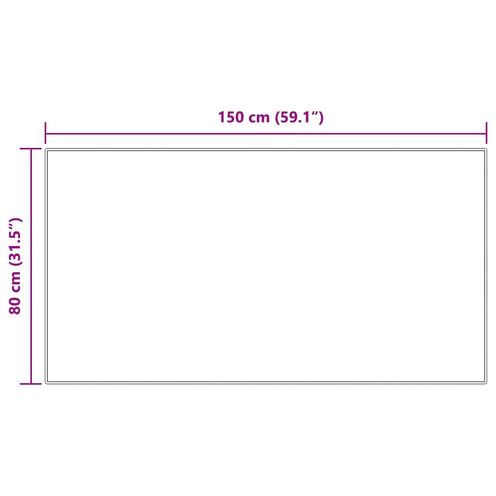 Ψεύτικο Δέρμα Προβάτου Χαλί Tafalla Κρεμ 80 x 150 cm