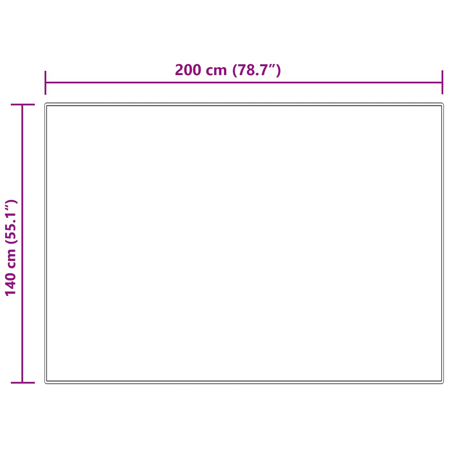 Ψεύτικο Δέρμα Προβάτου Χαλί Tafalla Κρεμ 140 x 200 cm