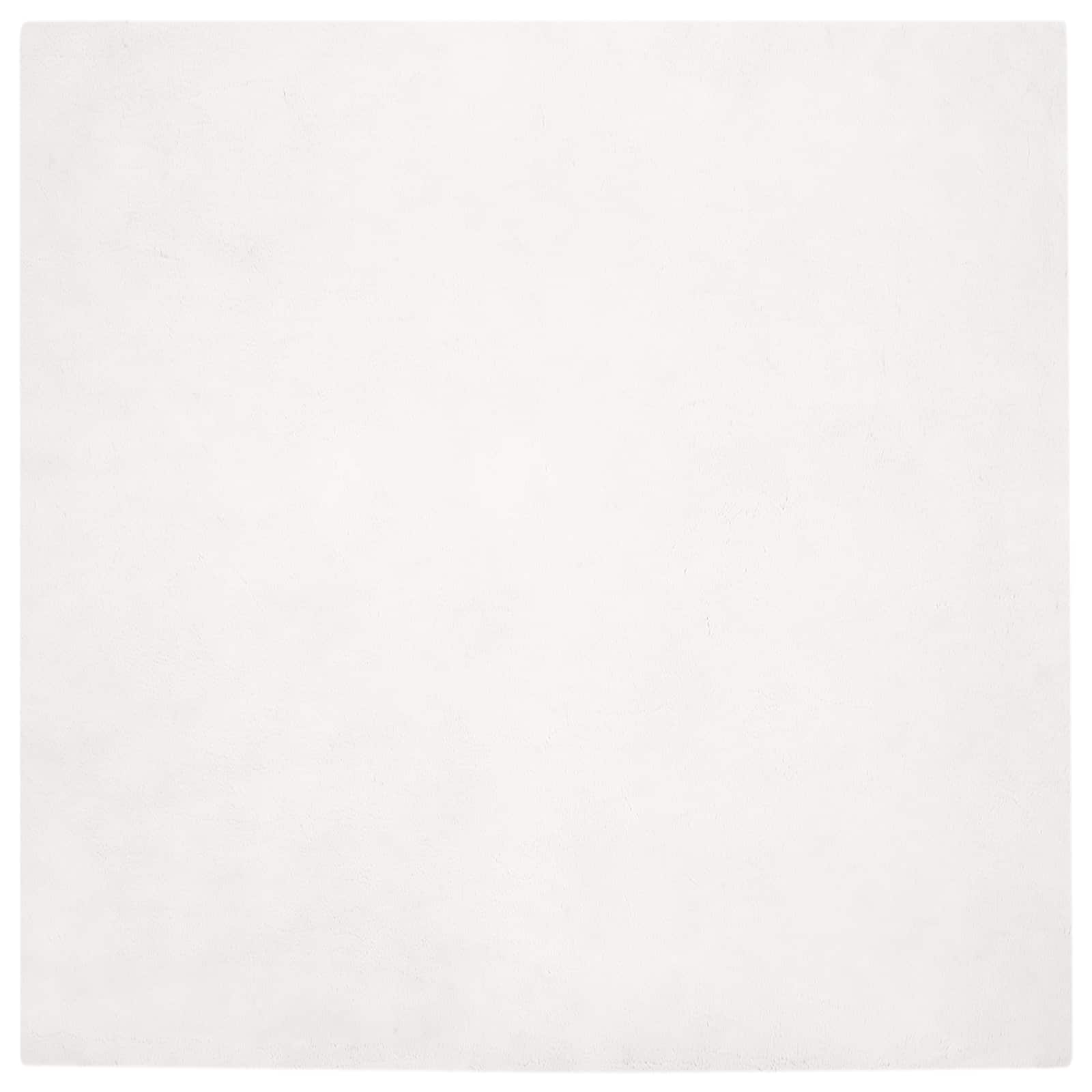 Αντιολισθητικό ψεύτικο χαλί από κουνελιού Olite Λευκό - Pakobazaar